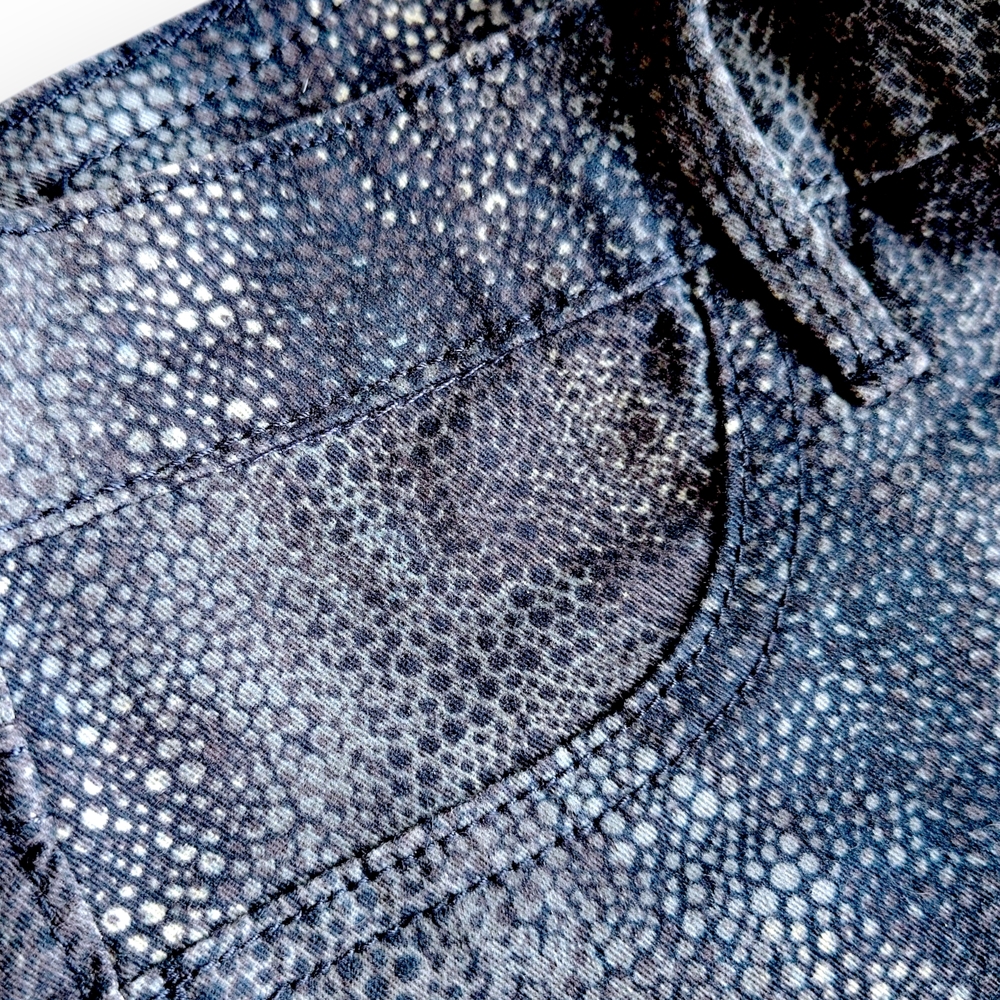 Calvin Klein Jeans Blue Python Print High-Rise Skinny JeansWhy this title works: - Picture 7 of 10